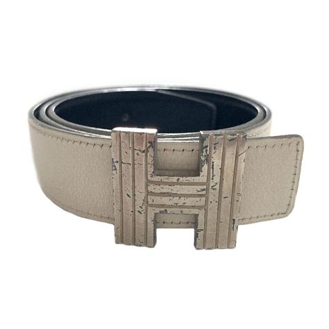 hermes black and white reversible belt|hermes reversible belt sale.